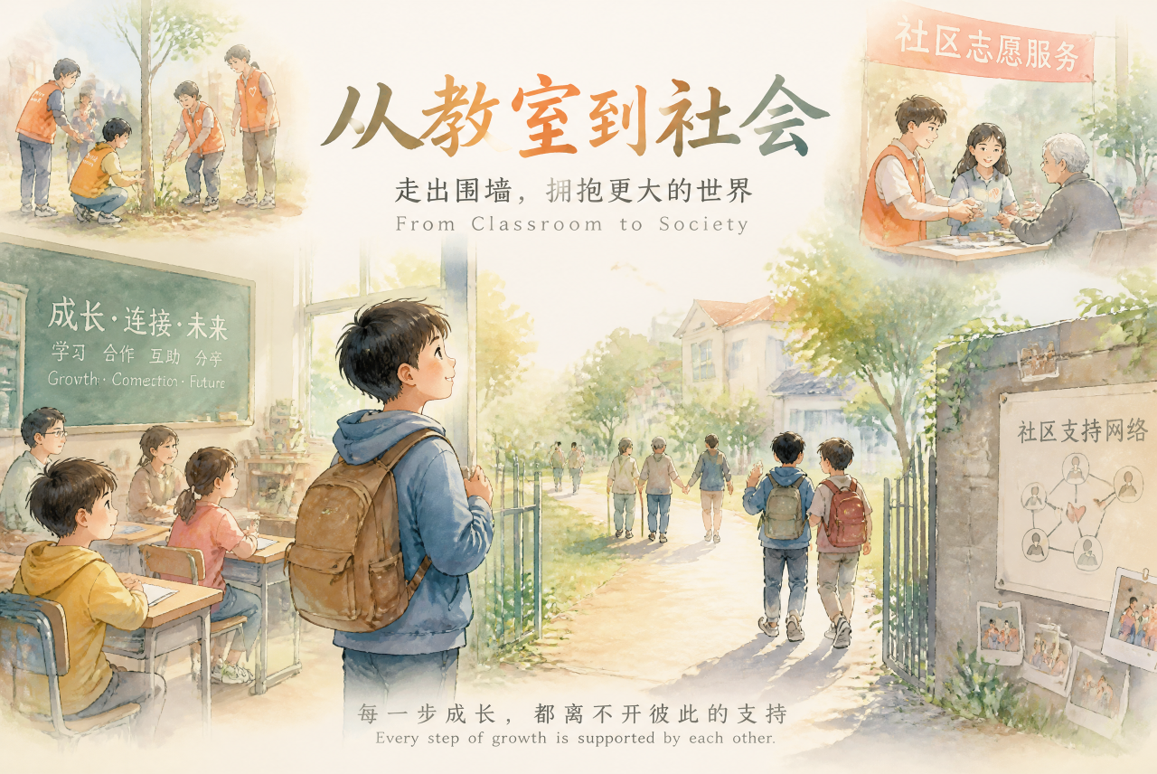 社区融入训练：从教室走向真实社会 - 封面