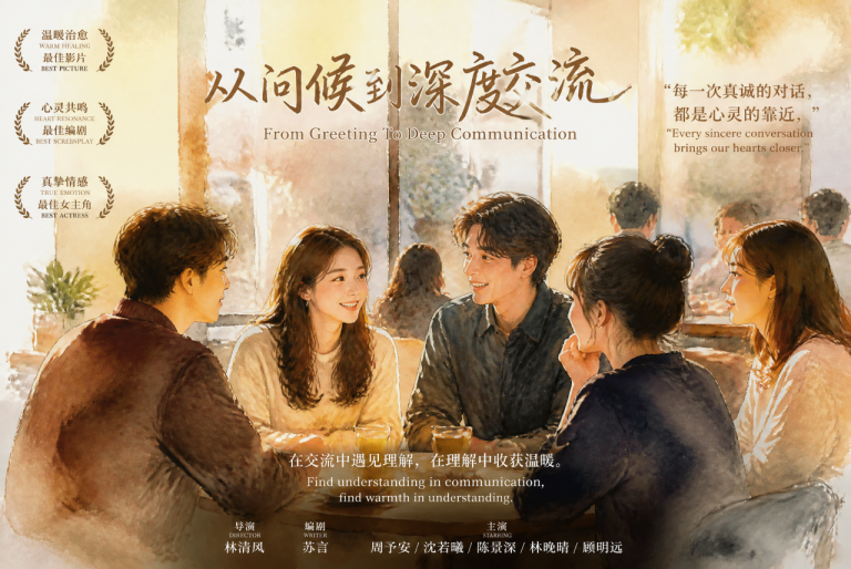 社交对话的进阶训练:从问候到深度交流 - 封面
