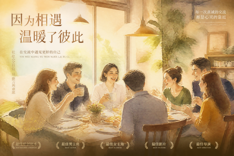 社交自信的培养：从能力到意愿的跨越 - 封面