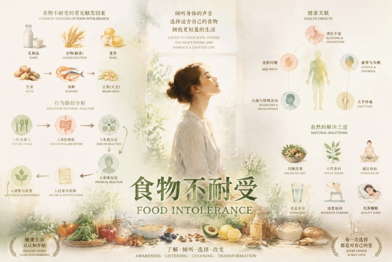 食物不耐受与行为表现:被忽视的关联 - 封面