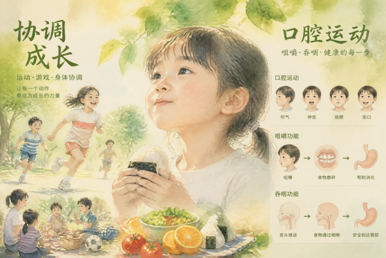 口腔运动与进食困难:从咀嚼到吞咽的肌肉训练 - 封面