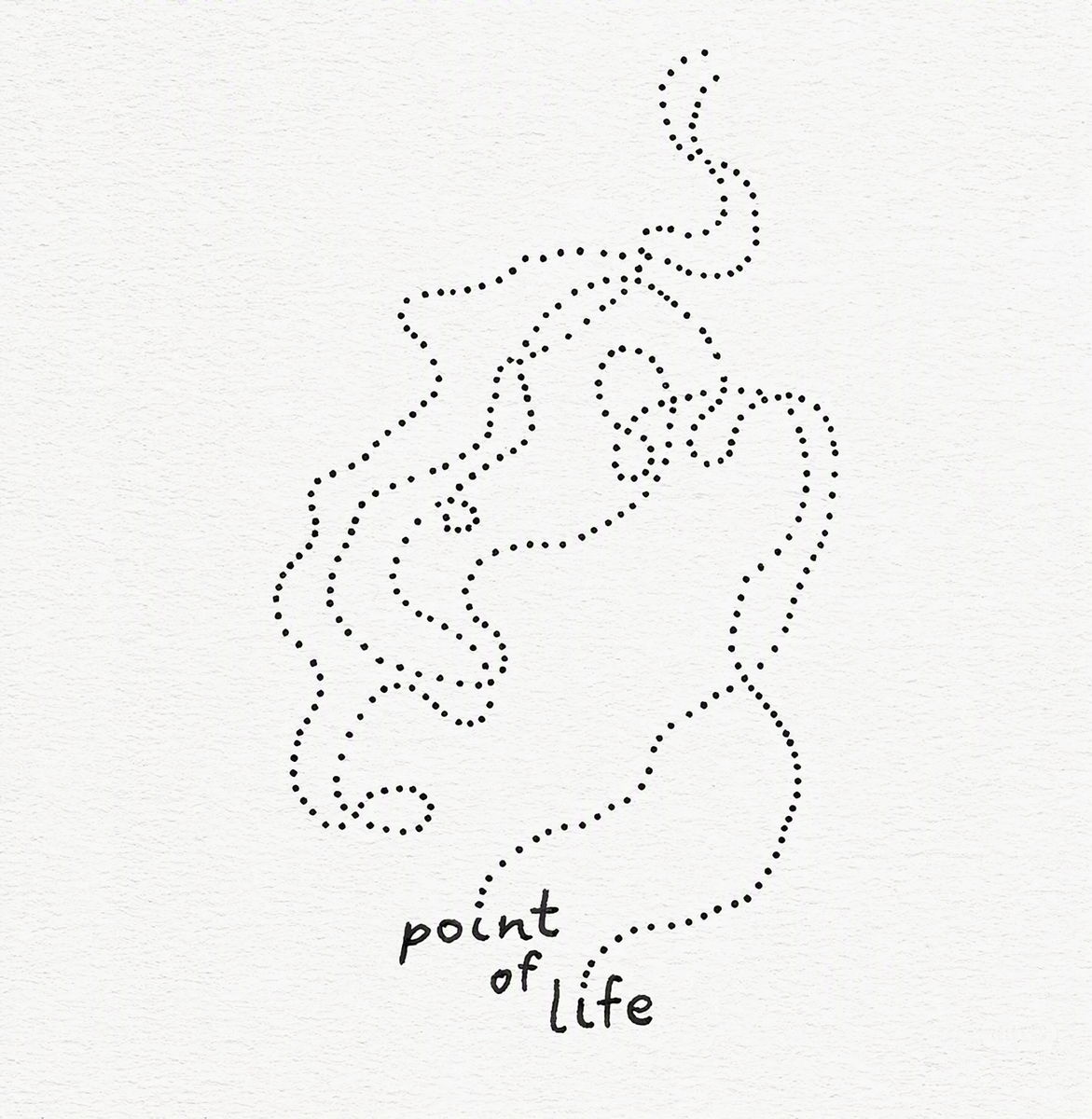 《point of life》|“生命的紧要处”——细密的点连成虚线,勾出形体的轮廓